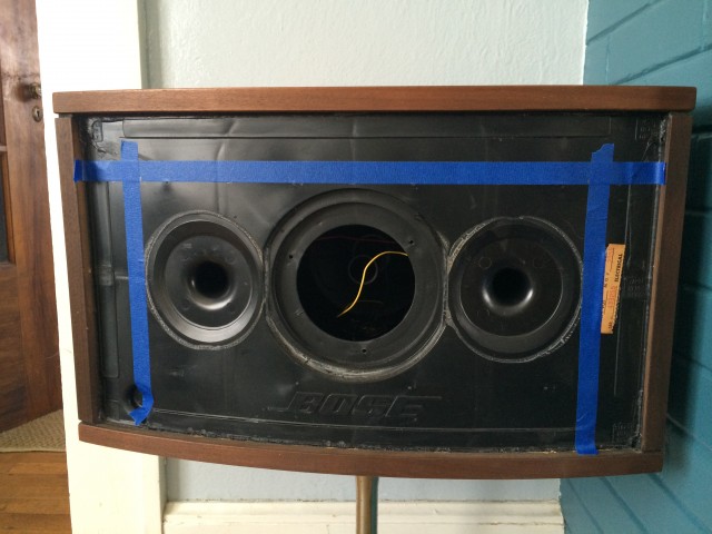 Bose speaker cut lines
