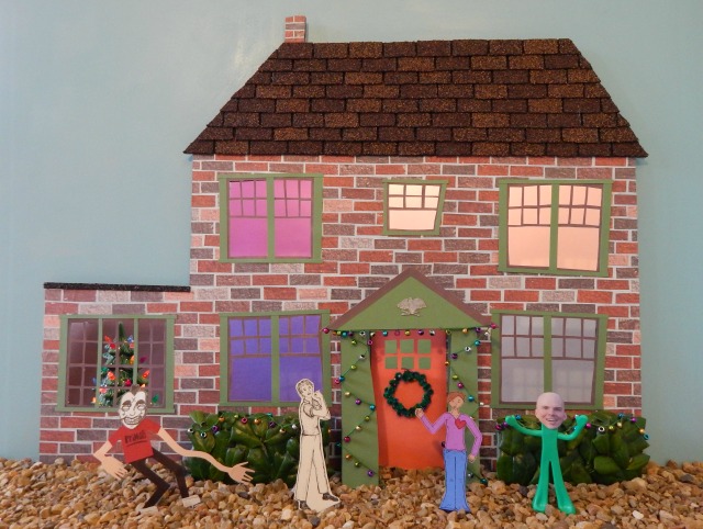 Christmas Card 2013 - House Diorama