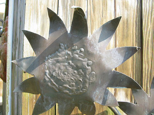 Robert Sigler - Copper Sunflowers Sculpture